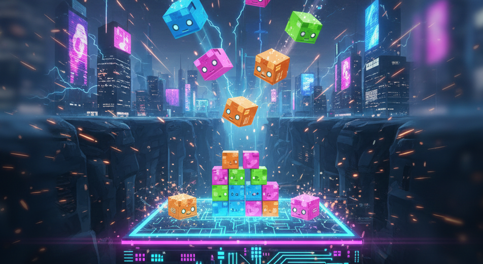 Falling Cubes