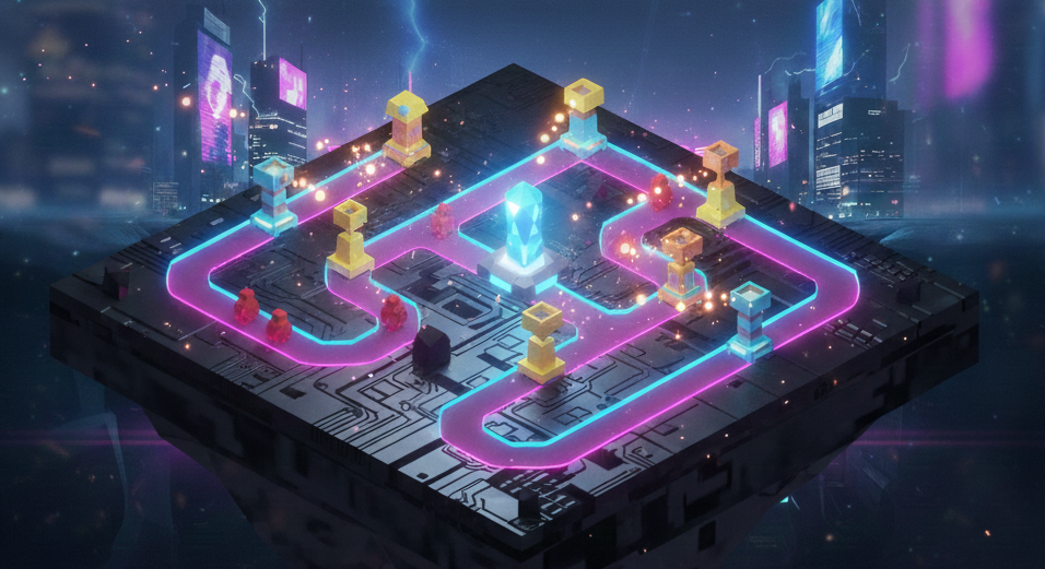 Minimal Tower Defense